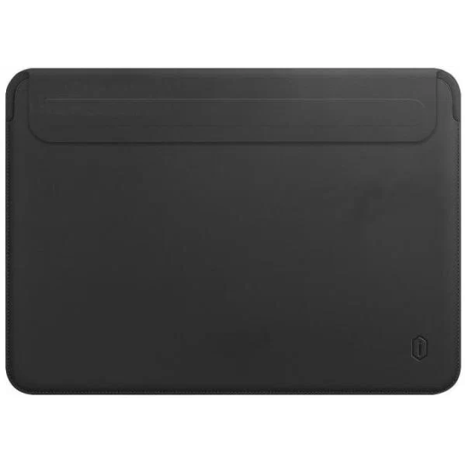 Чехол конверт / папка из эко кожи для MacBook 13'6 Черный Wiwu Skin Pro 2