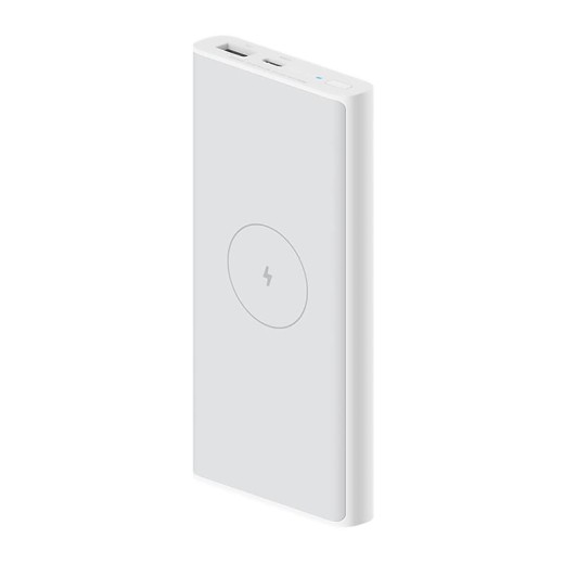 Портативный аккумулятор Xiaomi Mi Wireless Power Bank WPB15PDZM, 10000 mAh White
