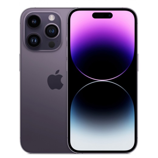 Apple iPhone 14 Pro SIM 128 ГБ, темно-фиолетовый