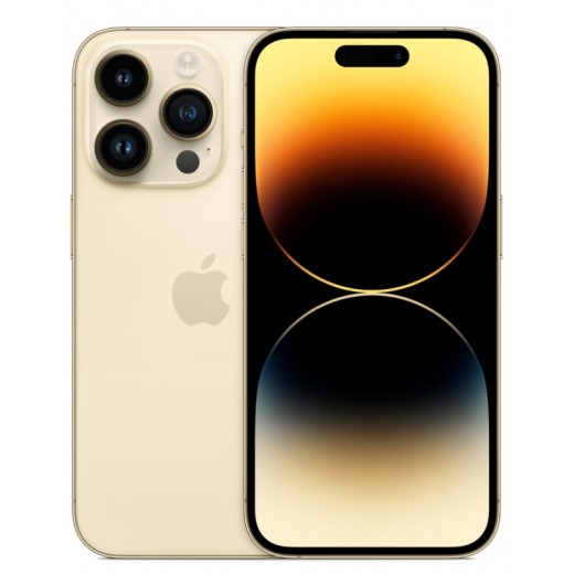Apple iPhone 14 Pro SIM 512 ГБ, золотой