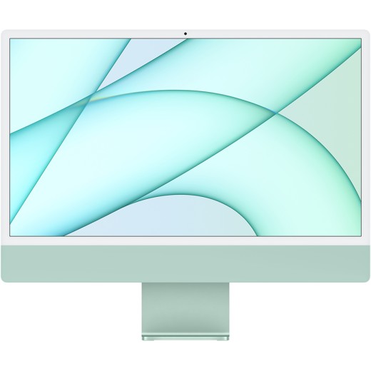 Apple iMac 24" Retina 4,5K, M1 (8C CPU, 7C GPU), 8 ГБ, 256 ГБ SSD, зеленый