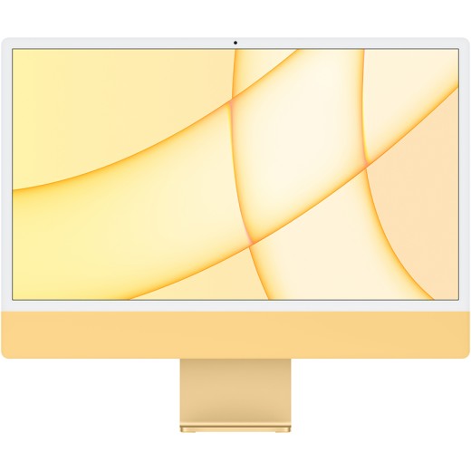 Apple iMac 24" Retina 4,5K, M1 (8C CPU, 8C GPU), 8 ГБ, 512 ГБ SSD, желтый